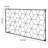 Wall Mounted Geometric Lattice Frame Trellises