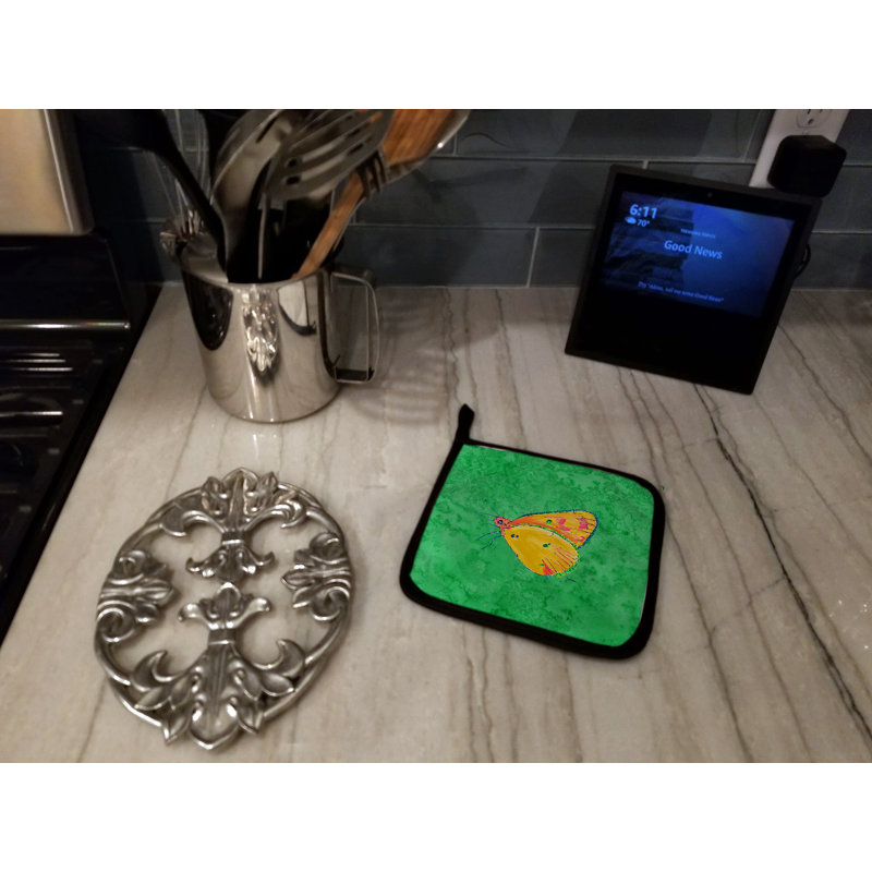 Cuisinier poignée de papillon de style east urban home