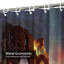 Rideau de douche antique avec 12 crochets-2002380217