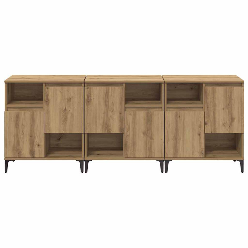 60cm Sideboard, Artisan Oak