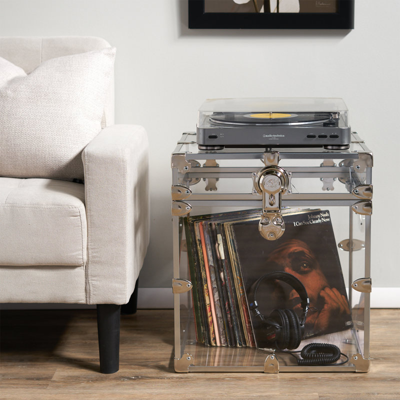 Acrylic Accent Trunk, Silver