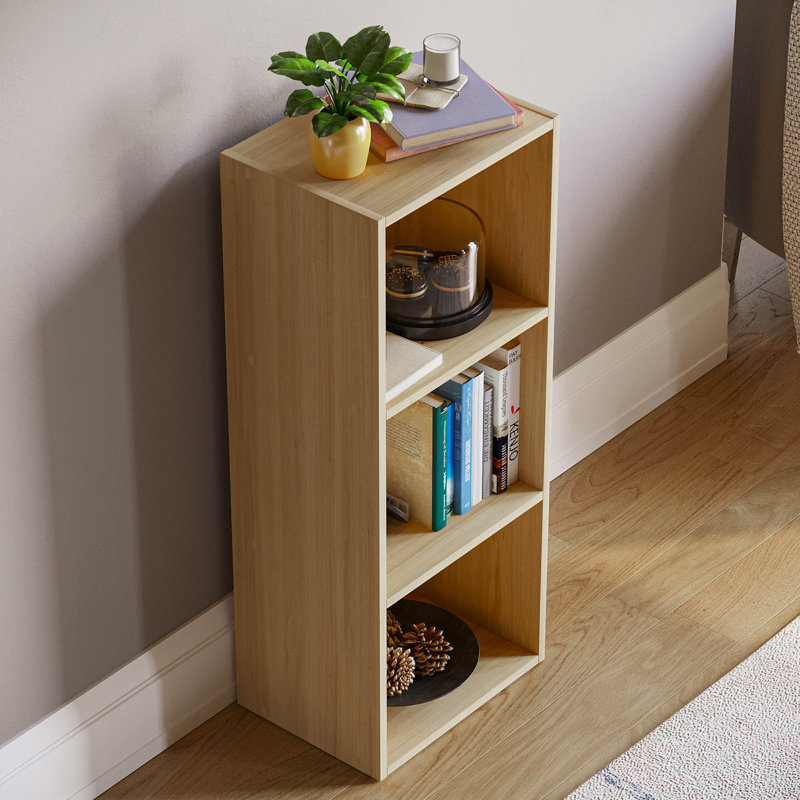 Binegar 80cm H x 32cm W Bookcase, Oak