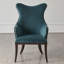 Evelyn Chair-Dragonfly Velvet