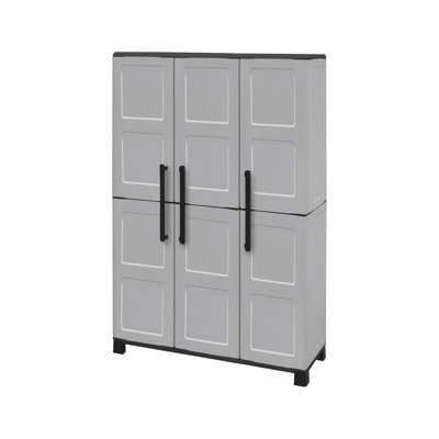 Plastic 3 -Door Accent Cabinet