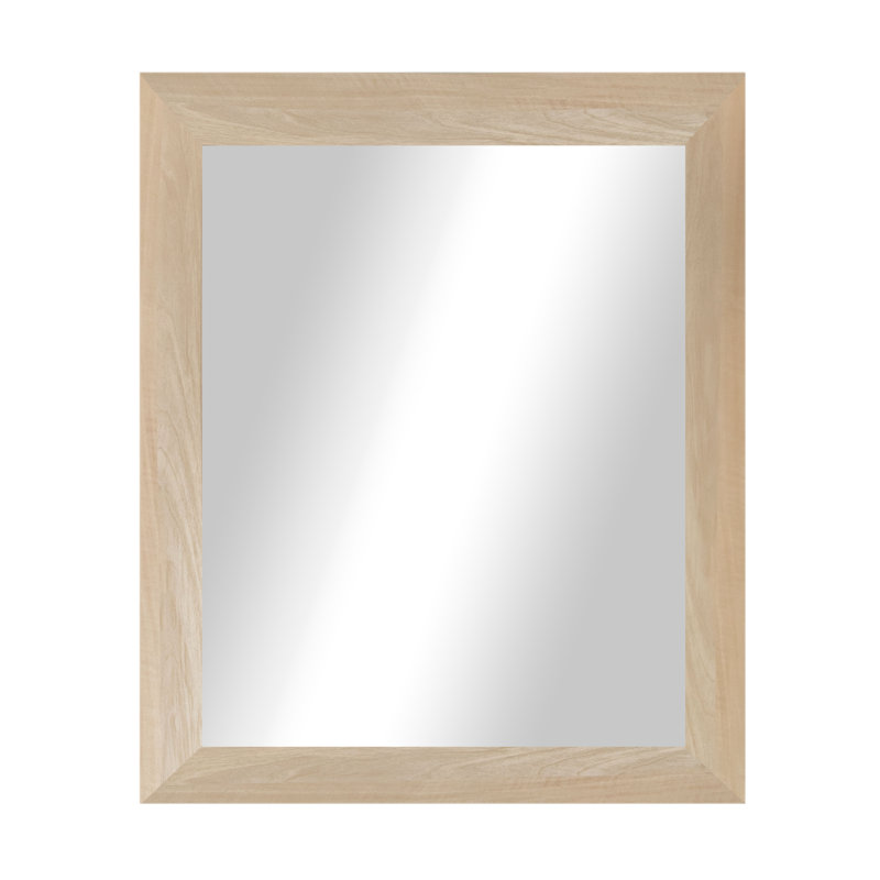 Miroir d'appoint mural Rayne, Érable blond