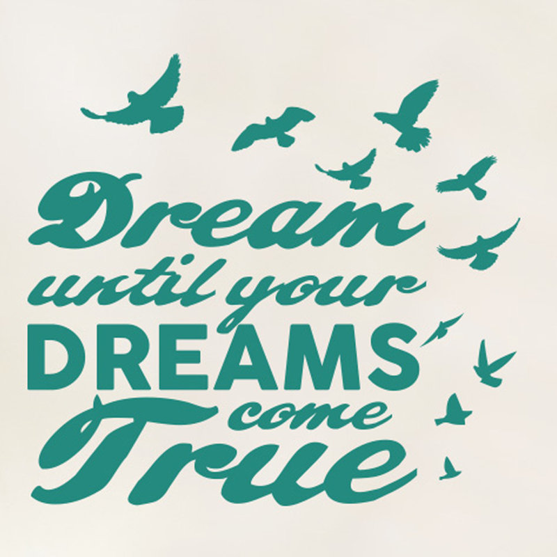 Wall Decal, Aqua Green