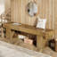 Banc de rangement pour chaussures 55 po