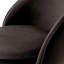 Counter Stool Dorland Roche Dark Gray Velvet-1417495079