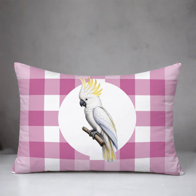 Cockatoo Indoor/Outdoor Reversible Pillow