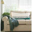 Housse de coussin décoratif contemporaine 100% coton à franges Color Block-597759240-603296687