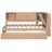 Storage Corner Daybed With Outlets And Upholstered Headboard-114234441-114234443