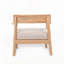 Fauteuil de patio extérieur en bois d'acacia