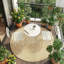 2 - Person Steel Patio Dining Set Round Table-1961090088