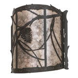 Whispering Pines 1 - Light Flush Mounted Sconce