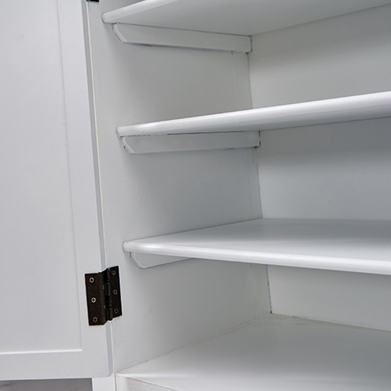 Solid wood Shoe Storage, White