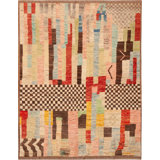 Nazmiyal Collection Contemporary Abstract Colorful Rug 5ft 1in X 6ft 7in
