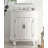 32 Inch Versailles Collection Antique White Bathroom Vanity -607011125