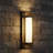 Brass Outdoor Wall Sconce, Dimmable LED 3000K Waterproof Exterior Wall Light Fixture-6473640