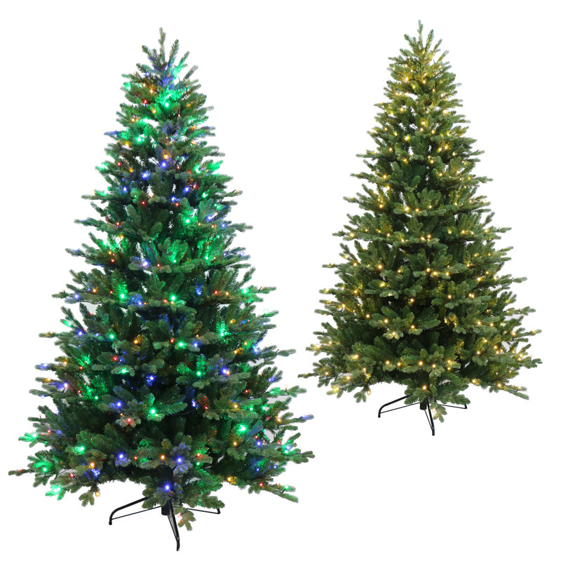 Arbre de Noël artificiel pin vert forêt, 6 pi