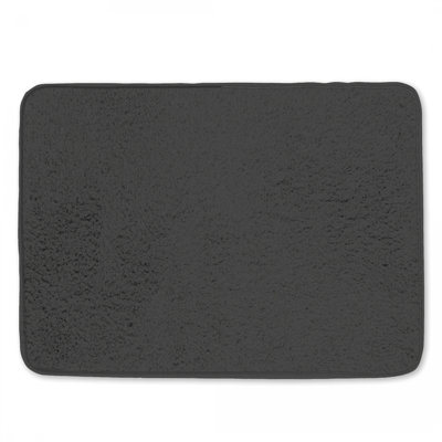 Dark Solid Color Bath Mat