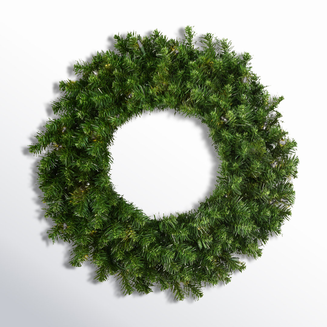 Alanny Artificial Fir Wreath Dura-Lit Lark Manor™ 