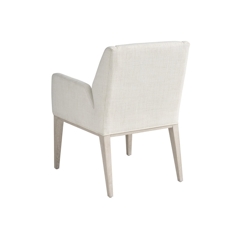 Estrella Upholstered Arm Chair, Ivory