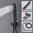 10 inch Shower Head Bathroom Luxury Rain Mixer Shower Complete Combo Set Wall Mounted