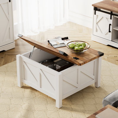 Table basse avec rangement Laziza