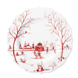Country Estate Winter Frolic Dessert/Salad Plate