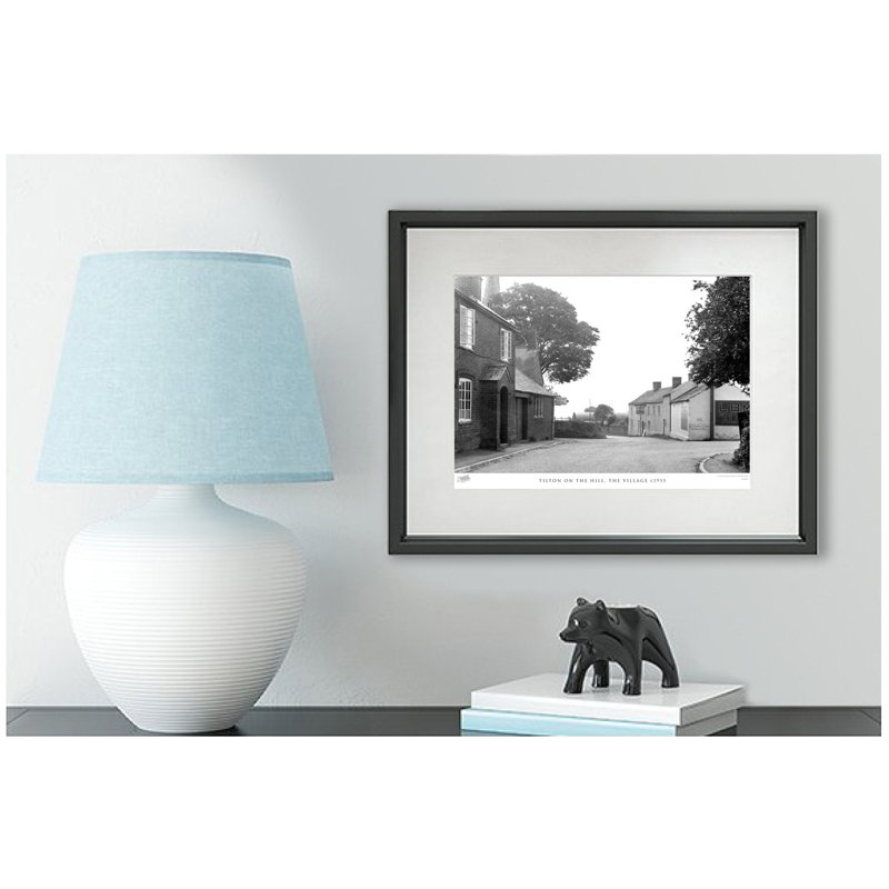 Tilton On The Hill, The Village C1955 - Single Picture Frame Print, 31.5cm H x 38.8cm W x 2.3cm D