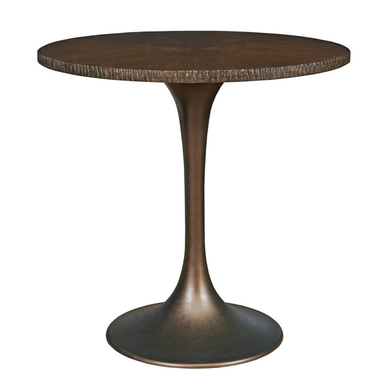 PUB TABLE W/WOOD TOP