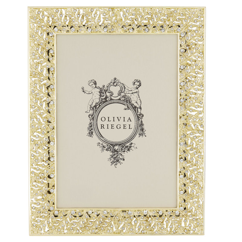 Florence Metal Picture Frame, Gold, 5" x 7"