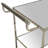 Oxendine Metal Bar Cart-636131329