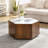 Coffee Table with 2 Hidden Drawers-1338185608