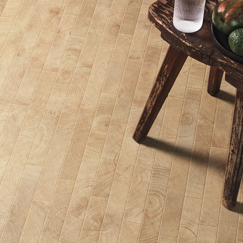 Bois sur mesure chêne 2 x 12, Beige