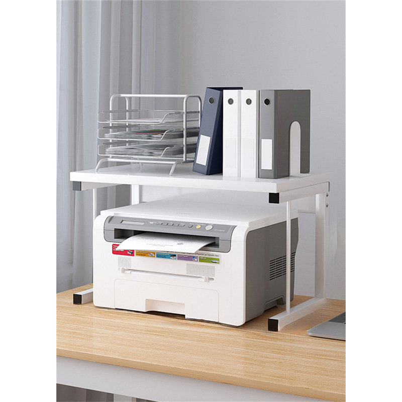 Organisateur de bureau en métal, Blanc