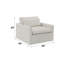 Fauteuil d'appoint pivotant avec 1 coussin décoratif Pradyoth-112184772