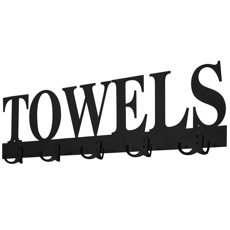 Dual Wall Mounted Towel Hook