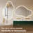 Asymmetrical LED Frameless Backlit Wall Mirror Bathroom Vanity Mirror with 3 Color Adjustment and Anti-Fog-144454754
