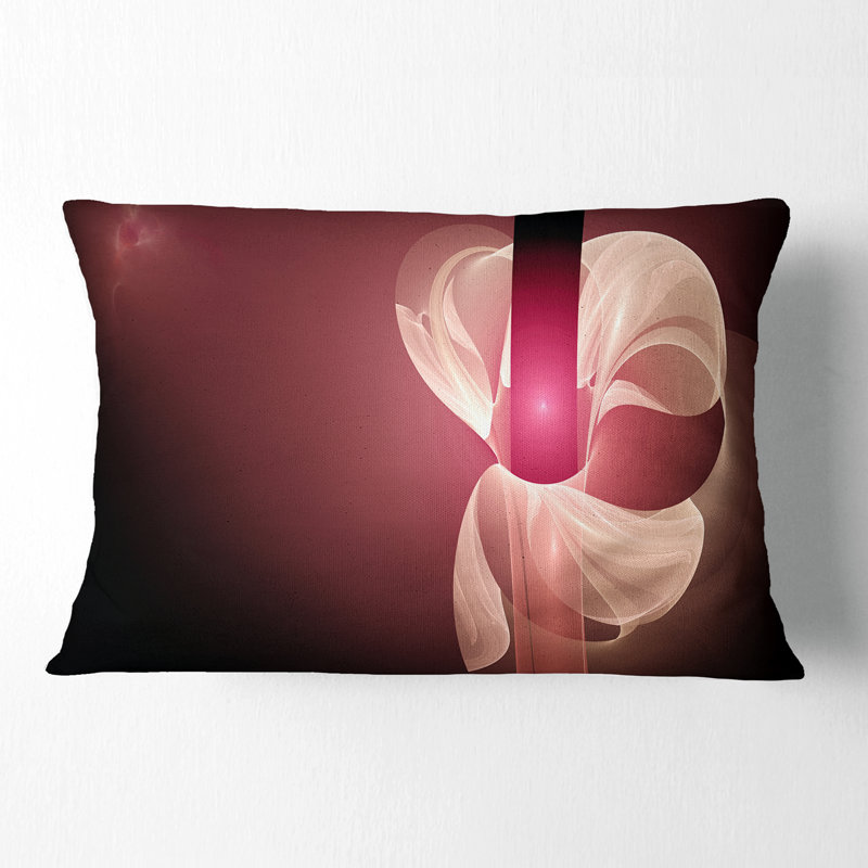 Coussin lombaire Abstract Abstract Flower Fractal