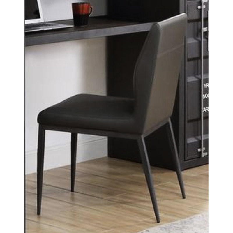 Fauteuil rembourré gris Largeur du produit