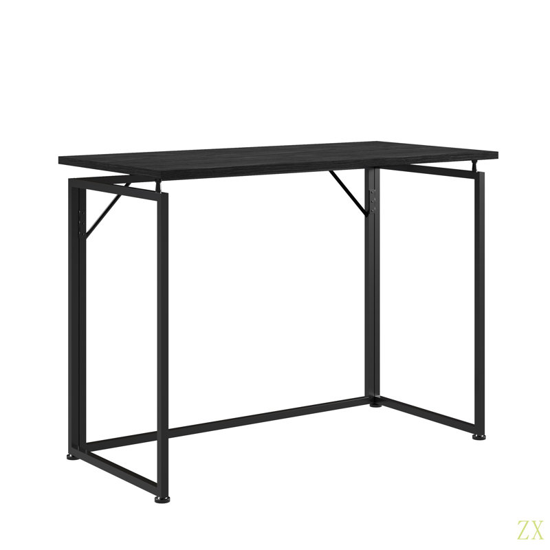 Space Saving Folding Desk, Black