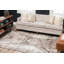Tapis abstrait brun Affleck-541582447