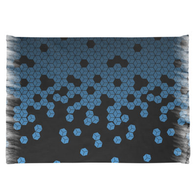 Tapis noir/bleu à culbutage Mcguigan