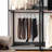 Powder Coated Walk-In Closet: Modular, Construction Closet With Extra Deep Drawers: Efficient Storage Solution