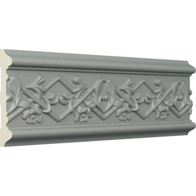 Federal with Flowers Panel Moulding