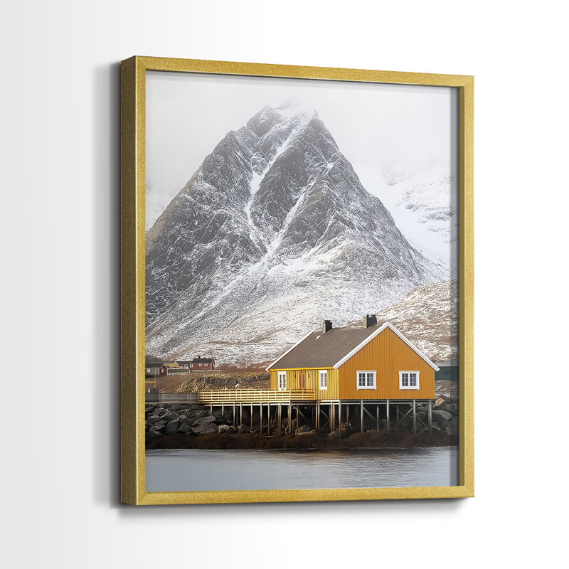 LANDSCAPES Series XLVIII - Reproduction encadrée de qualité supérieure - prêt à être accroché - aucun clou requis - aucun clou requis
