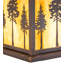 17" Square Great Pines Pier Mount