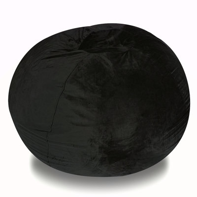 Fauteuil à billes, fauteuil moelleux pour enfants et adultes avec housse lavable, méridienne avec tissu extensible, fauteuil de chambre confortable, rembourré de mousse à mémoire de forme.