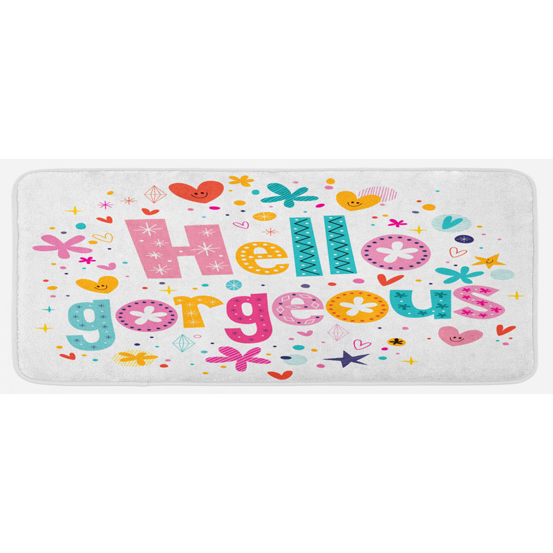 Tapis de cuisine Hello Gorgeous
